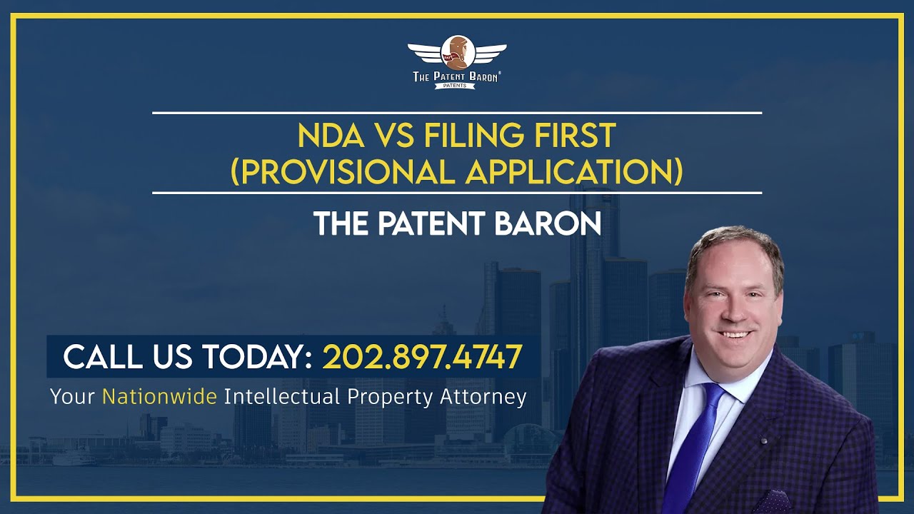 NDA vs filing first (provisional application)